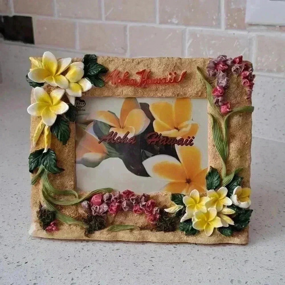 Frame ALOHA HAWAII MAGNOLIA BY CHIEFLY UNIQUE DESIGN - Picture 2 of 3